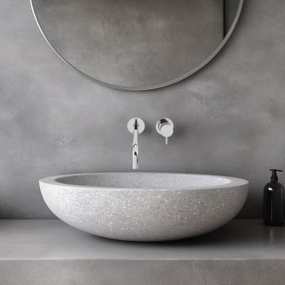 Waterevolution Flow vestavná umyvadlová baterie chrom s výtokem 25 cm T116B01-25