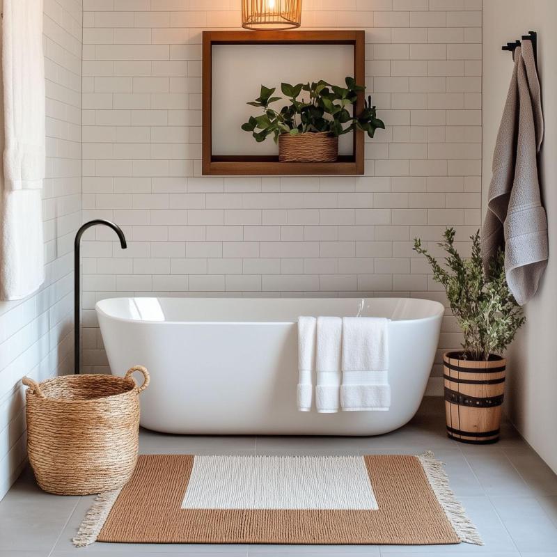 Waterevolution Flow koupelnová výtoková hubice volně stojící matná černá T1673PR