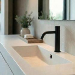 Waterevolution Flow Umývadlová baterie se samočinným zavíráním matná černá T110TPPR