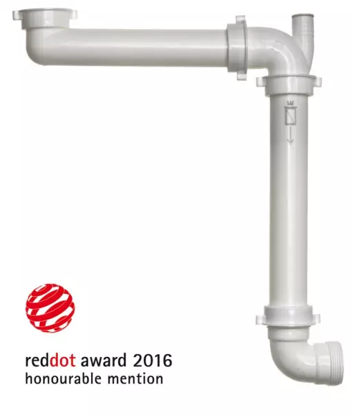 Ruimtebesparende sifon red dot award tbv een keukenspoelbak 1208816602

Prostorově úsporný sifon oceněný cenou Red Dot pro kuchyňský dřez 1208816602