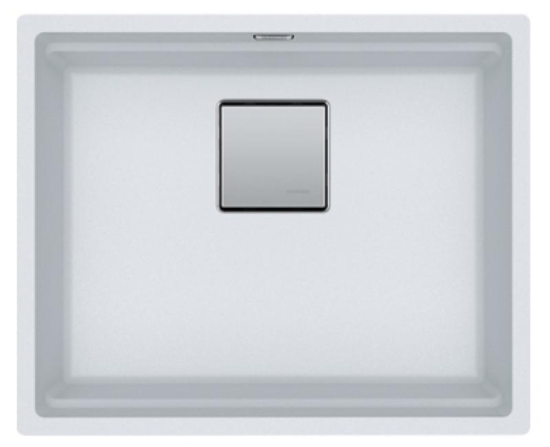 Franke Kubus KNG 110.52 dřez 52x42 bílý granit spodní montáž 125.0512.506