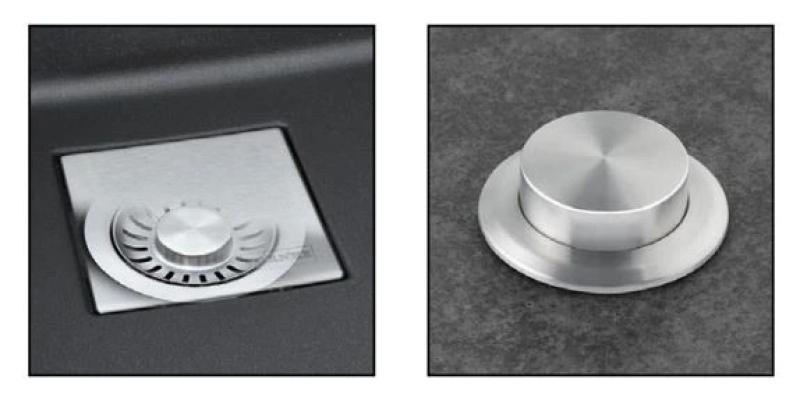 Franke Kubus KNG 110.62 dřez 72x42 šedý granit podstavba s otvorem pro baterii 125.0512.518