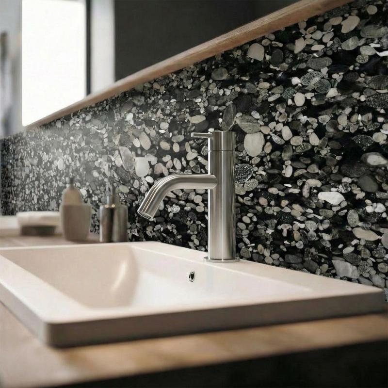 Waterevolution Flow umyvadlová baterie z nerezové oceli T1101AIE