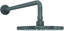 Waterevolution Flow hlavová sprcha 200 mm s nástěnným připojením Gun Metal T1641GME