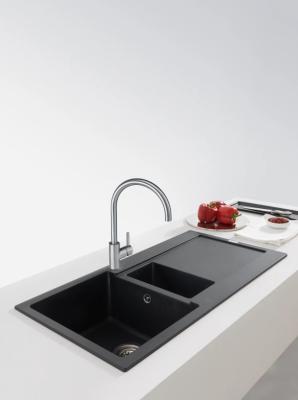Franke kuchyňská baterie Eos Neo otočný výtok, kompletně z nerezové oceli, 115.0590.044