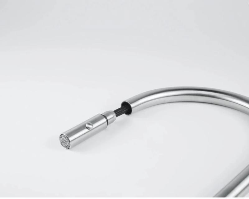 Franke Kuchyňská baterie Eos Neo s výsuvnou sprchovou hlavicí, celonerezová 115.0590.045