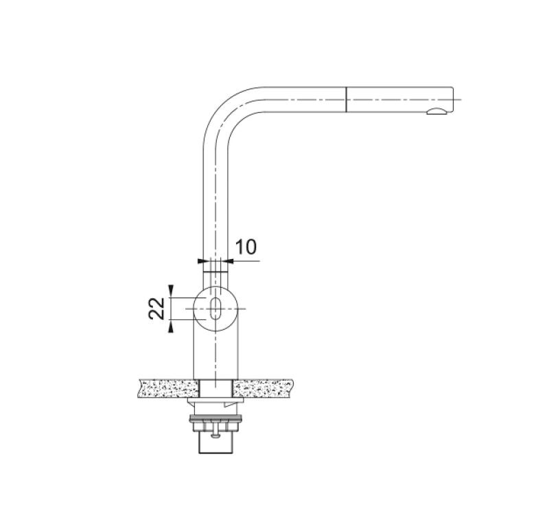 Franke kartáčovaná černá senzorová kuchyňská baterie Atlas Neo s výsuvným výtokem 115.0625.527