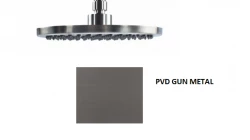 Waterevolution Flow hlavová sprcha 200 mm PVD Gun Metal T1643GME