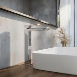 PB Kiki jednootvorová vysoká umyvadlová baterie pro umyvadlové mísy chrom