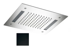 SB Easy Inbouw Regendouche 30x30cm Mat Zwart met verlichting 1208955439