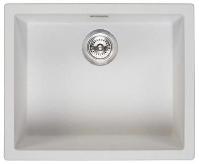 Witte spoelbak 50x40cm onderbouw opbouw en vlakbouw met rvs plug 1208956397

Bílý dřez 50x40cm pro spodní montáž, vestavbu a plochou montáž s nerezovou zátkou 1208956397