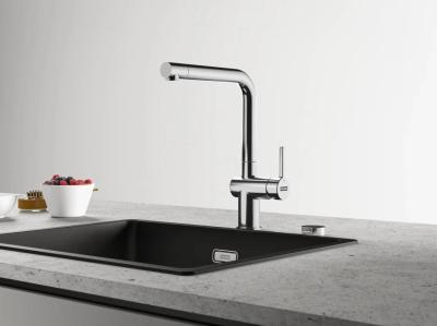 Franke Active L Kuchyňská baterie chrom s výsuvnou sprchovou hlavicí 115.0653.379