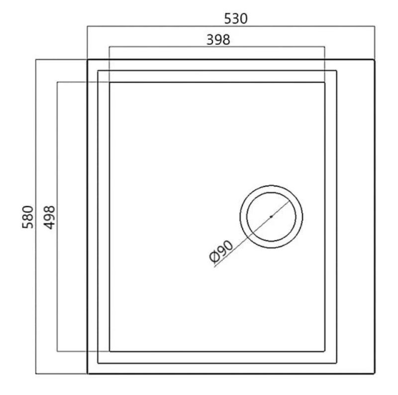 Pískový krémový dřez 58x53 cm s otvorem pro baterii a nerezovou zátkou 1208956773