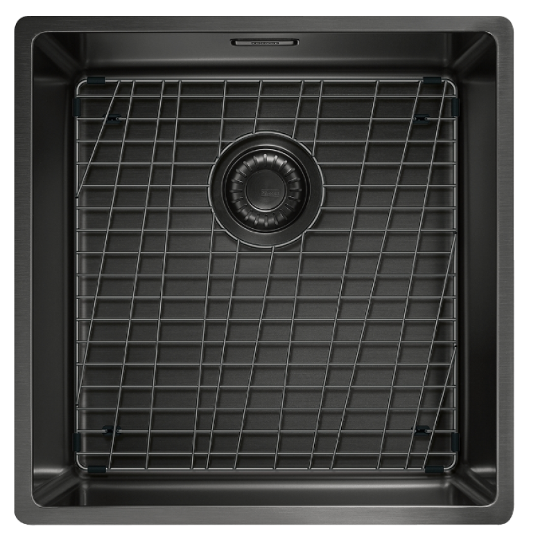 Franke Mythos Masterpiece BXM 210.40 PVD Gun Metal Dřez 400x410mm Plně Vestavěný a Podstavný 127.0674.537