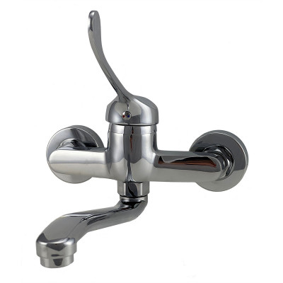 AquaTrimo Clinic kuchyňská nástěnná baterie s dlouhou pákou chrom 21CC7077CM