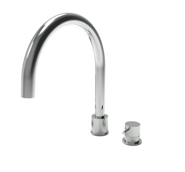 Waterevolution Flow 2-otvorová kuchyňská baterie chrom T151U