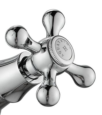 AquaTrimo Windsor klasická kuchyně nostalgická kuchyňská baterie s pravoúhlým výtokem chrom 21WS7531CM