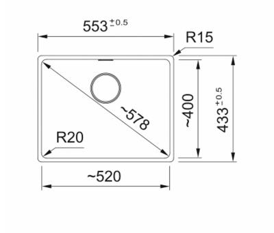 Franke Maris MRG 110-52 Fragranite polárně bílý dřez podstavný