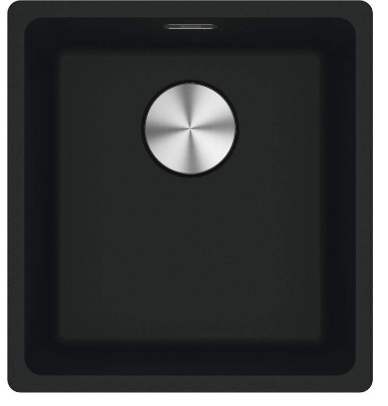 Franke Maris MRG 110-37 Fragranite matně černý dřez na podložku
