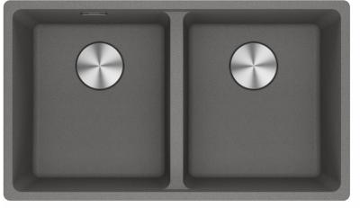Franke Maris MRG 120-35-35 Fragranite Stone šedý dvojitý dřez pro podstavbu