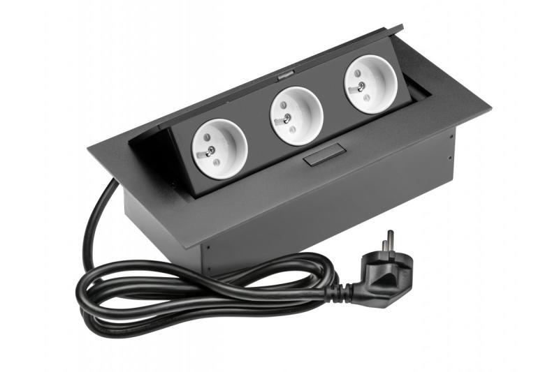 Obdélníková zapuštěná zásuvka 1208958682