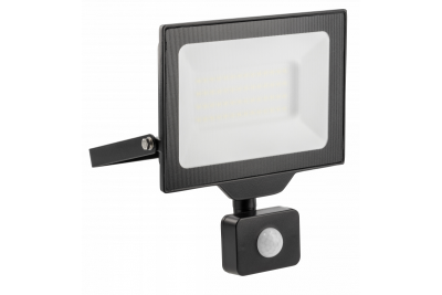 G-TECH LED reflektor s pohybovým senzorem, 50W, 5000lm, AC220-240V, 50/60 Hz, PF>0,9, RA>80, IP65, 120°, 4000K, černý 1208959178