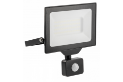 G-TECH LED reflektor s detektorem pohybu, 50W, 5000lm, AC220-240V, 50/60 Hz, PF>0,9, RA>80, IP65, 120°, 6000K, černý 1208959179
