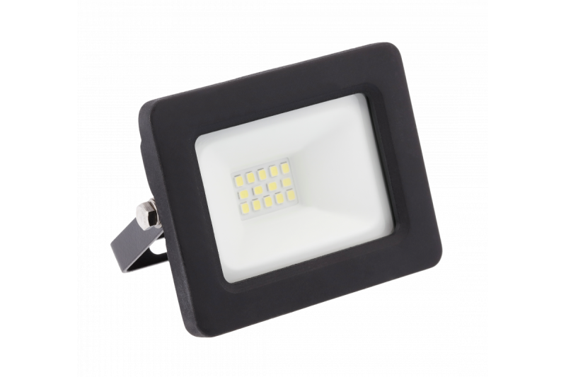 G-TECH LED reflektor 10W, 800lm AC220-240V, 50/60 Hz, PF>0,9, RA>80, IP65, 120°, 6400K, černý 1208959184
