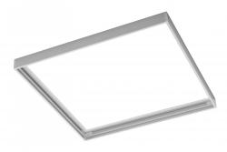 Rám G-TECH pro povrchovou montáž LED panelů 45x45cm, bez šroubů, bílý 1208959231