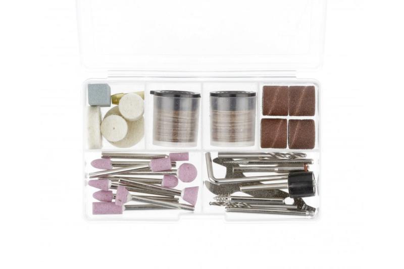 Hoegert Mini bruska v kufru vč. 184 extra příslušenství 1208960199 HT2E101