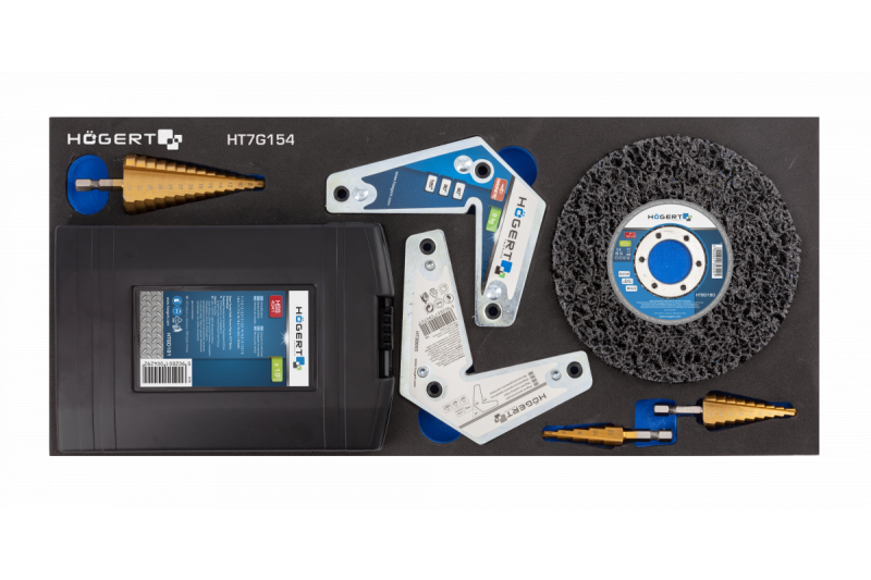 Hoegert Sada vrtáků pro kov 53 kusů. 1208962061