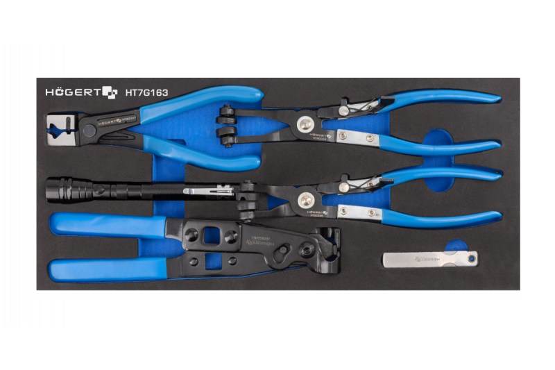Hoegert kleště pro smršťování pásků, 5 kusů. 1208962069