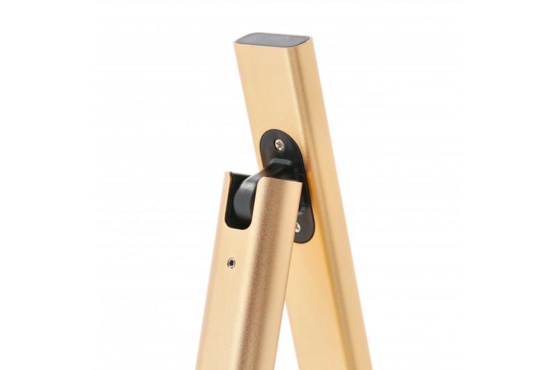 Deco Bureau lamp Bressi 8W 450lm AC220-240V 3-CCT Bezdrátové Nabíjení USB PF>0,5 RA>80 Černá / Zlatá 1208962479