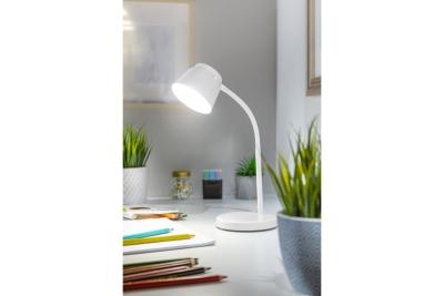 Decor Stolní Lampa Helin 6W 350lm AC220-240V 3-CCT PF>0,5 RA>80 bílá. 1208962490
