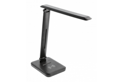 Decor IZUKA LED stolní lampa 6W 400lm AC220-240V 50/60Hz CCT indukční nabíječka černá. 1208962497