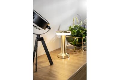 Dekor Monum Stolní lampa 3W 200lm DC 5V 1A 3000 K 3 kusy Stmívatelná baterie 1800 mAh zlatá. 1208962505
