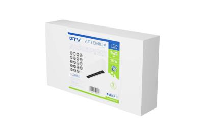 Decorační LED svítidlo ARTEMIDA 15W 1420lm AC220-240V 50/60 Hz PF>0,9 Ra≥80 IP20 IK08 4000K 38° obdélníkové bílé. 1208962639