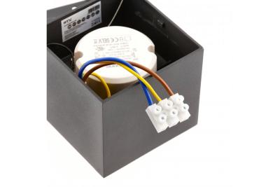 Deco LED svítidlo ARTEMIDA 20W 1920lm AC220-240V 50/60 Hz PF>0,9 Ra≥80 IP20 IK08 4000K 38° čtvercové černé. 1208962642