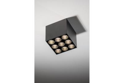 Deco LED svítidlo ARTEMIDA 20W 1920lm AC220-240V 50/60 Hz PF>0,9 Ra≥80 IP20 IK08 4000K 38° čtvercové černé. 1208962642