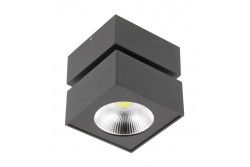 Dekorativní svítidlo LED BIANCO 15W 1500lm AC220-240V 50/60 Hz PF> 0,5 Ra≥80 IP20 IK06. 36° 4000K čtvercové černé. 1208962666