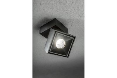 Dekor LED svítidlo BIANCO 8W 680lm AC220-240V 50/60 Hz PF>0,9 Ra≥80 IP20 IK06 36° 4000K čtvercový černý. 1208962670