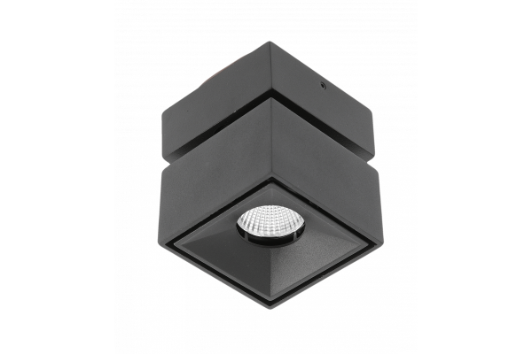 Dekor LED svítidlo BIANCO 8W 680lm AC220-240V 50/60 Hz PF>0,9 Ra≥80 IP20 IK06 36° 4000K čtvercový černý. 1208962670