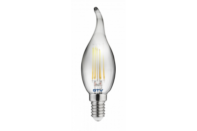 Dekorativní LED světlo, FILAMENT, C35L, 27006, E14, 4W, 240lm, AC220-240V/ 50-60Hz, RA>80, 360° 1208962696