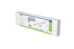 Dekorativní LED svítidlo Catania 400mm 8W AC220-240V 50/60Hz 4000K IP44 RA >80 640lm Chrom 1208962883
