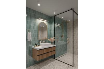 Dekorativní LED svítidlo Catania 600mm 12W AC220-240V 50/60Hz 4000K IP44 RA >80 960lm Chrom. 1208962886
