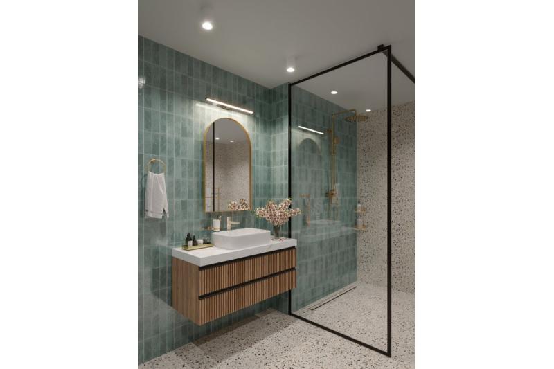 Svítidlo Decor Led Catania 600mm 12W AC220-240V 50/60Hz 4000K IP44 RA >80 960lm Černé 1208962887