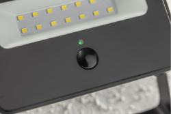 Solární LED reflektor LUMOS, se senzorem pohybu, 10W, 850lm, 6400K, IP65, 120°, solární panel, 3y 1208962938