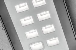 SvítidloLED LUNAR, 40W, 4000lm, AC85-265V, IP66,60cm, 60°, RA> 80, PC / SKLO, 4000K 1208962942