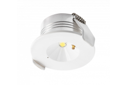 OMAHA-3 LED nouzová lampa, 3W, 300lm, AC220-240V, 50-60Hz, IP20, 3h, 6400K, jednoúčelová, TESTOVACÍ TLAČÍTKO 1208963024