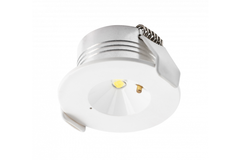 OMAHA-3 LED nouzová lampa, 3W, 300lm, AC220-240V, 50-60Hz, IP20, 3h, 6400K, jednoúčelová, TESTOVACÍ TLAČÍTKO 1208963024
